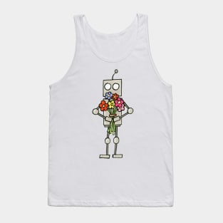 Cutebots Bouquet of Flowers Tank Top